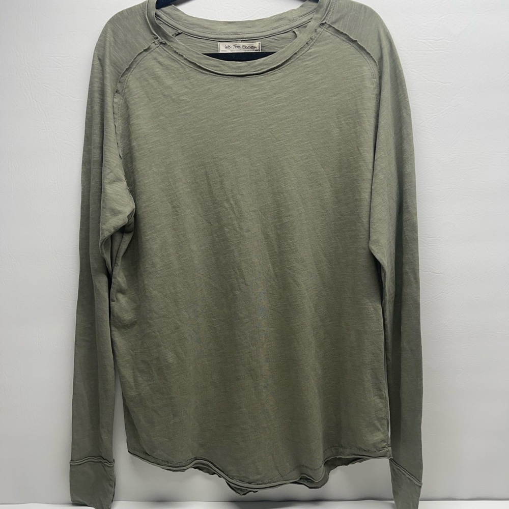 We the free womens top size Small long sleeves nwt